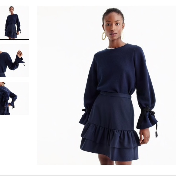 JCrew TIE SLEEVE SWEATSHIRT 🌸 - Picture 3 of 4